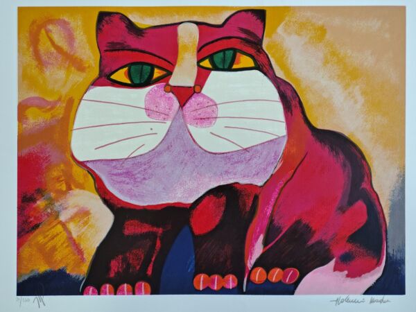 Aldemir Martins - Gato Vermelho