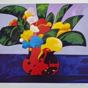 Aldemir Martins - Vaso com flores