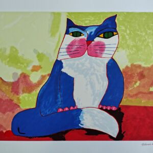 Aldemir Martins - Gato Azul