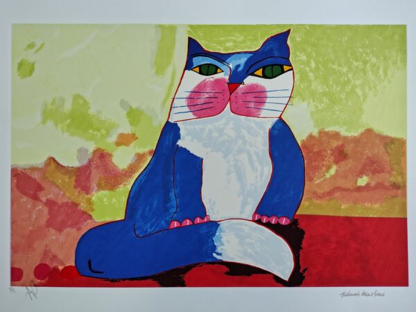 Aldemir Martins - Gato Azul
