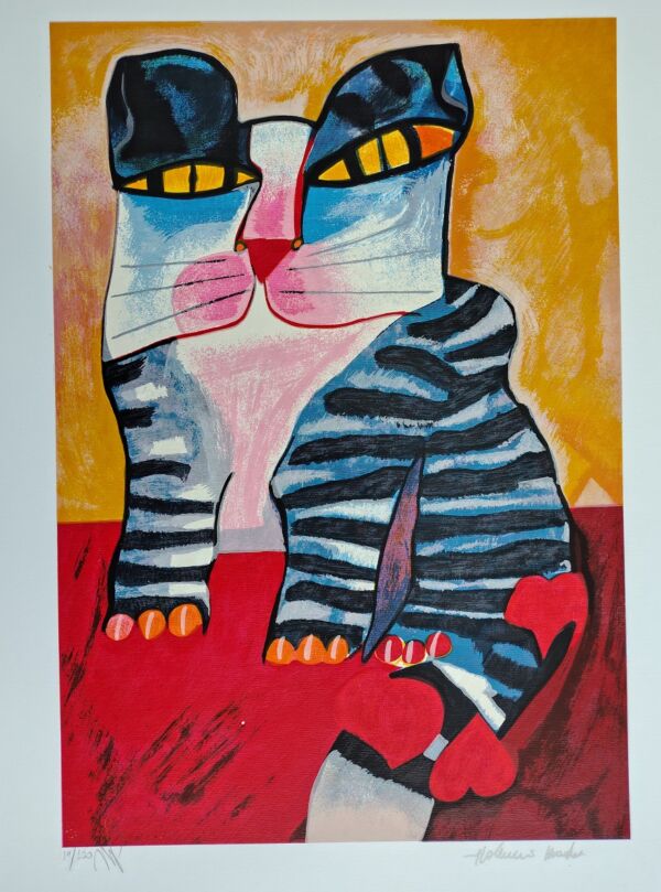 Aldemir Martins - Gato Listrado