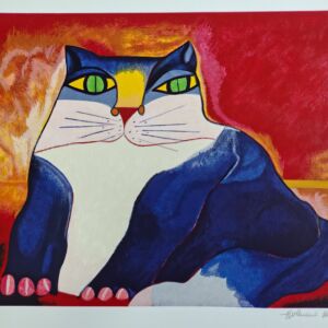 Aldemir Martins - Gato Azul