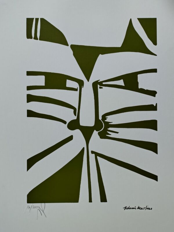Aldemir Martins - Gato Verde