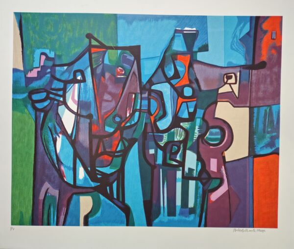 Burle Marx - Composição Abstrata