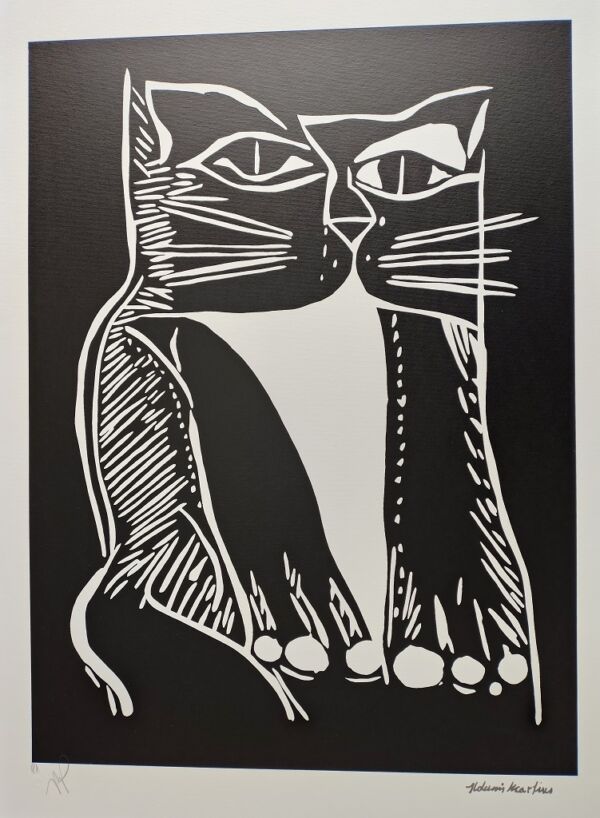 Aldemir Martins - Gato Preto
