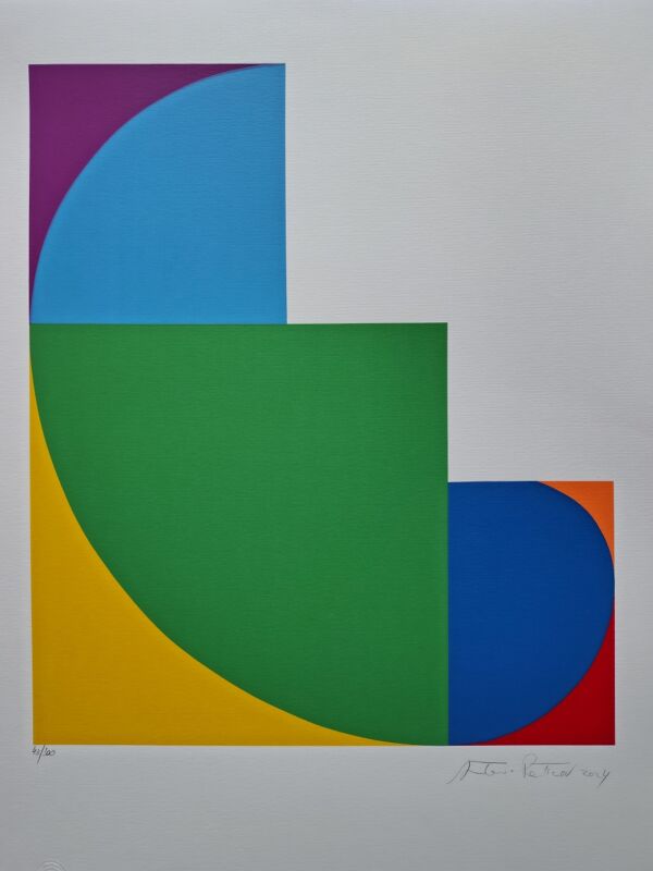 Antonio Peticov - Geométrico Colorido