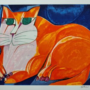 Aldemir Martins - Gato Laranja