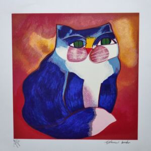 Aldemir Martins - Gato Azul
