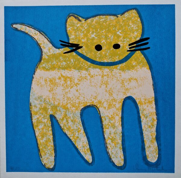 Vânia Natalino - Gato Amarelo