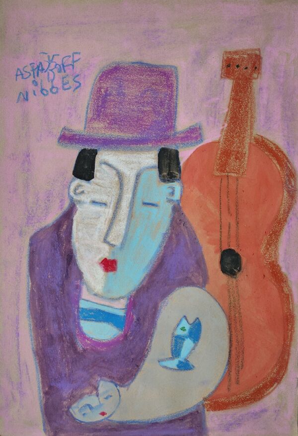 Asfaduroff Nibbes - Desenho/Músico